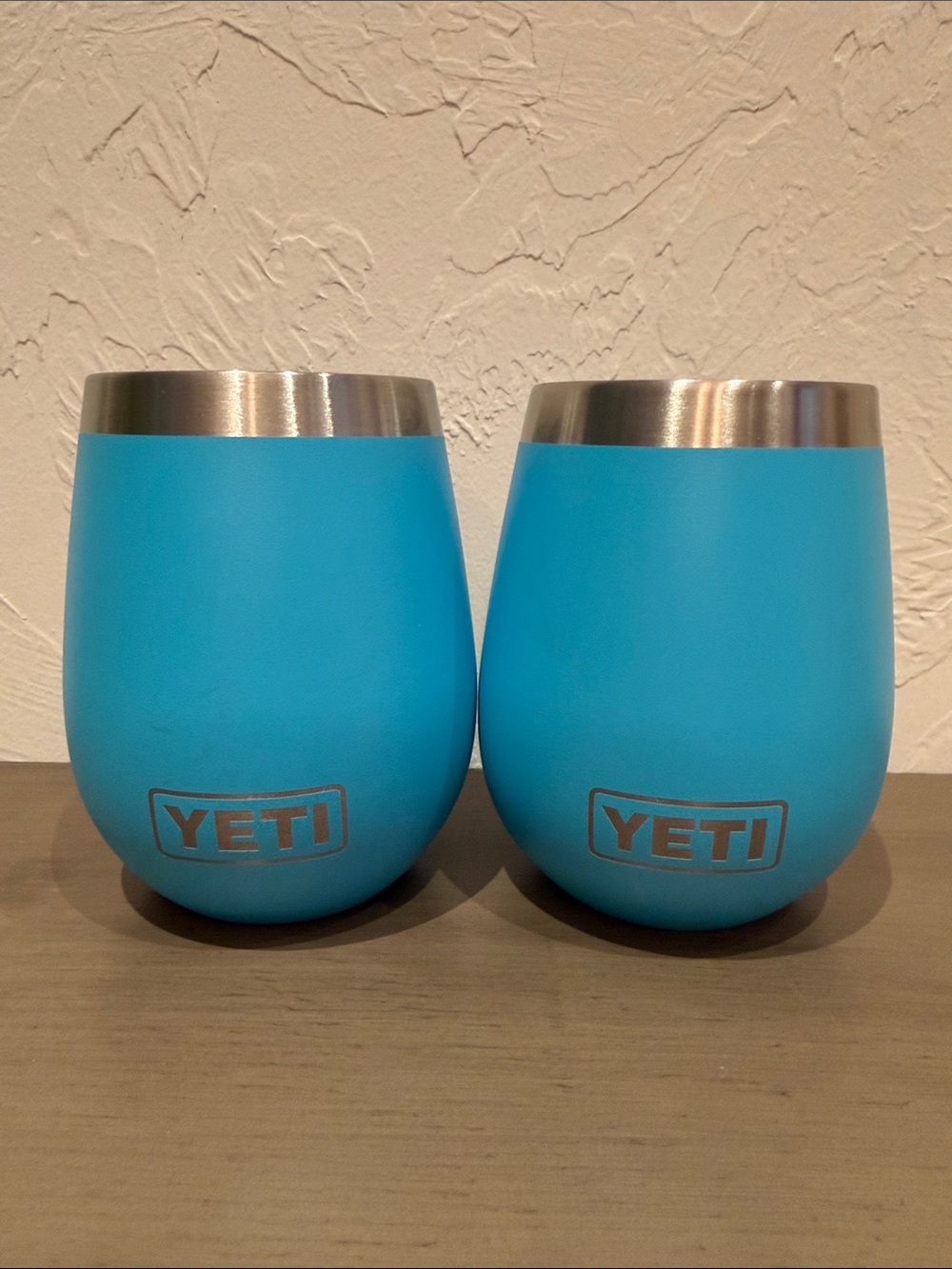 Yeti Rambler 10oz Wine Tumbler - Big Wave Blue - Set of 2